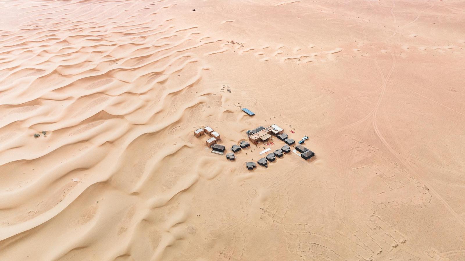 campamento desierto
